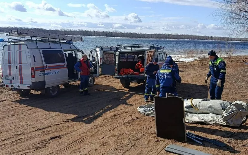 Работы по поиску утонувшего ребенка в Удмуртии продолжатся до осложнения паводковой ситуации