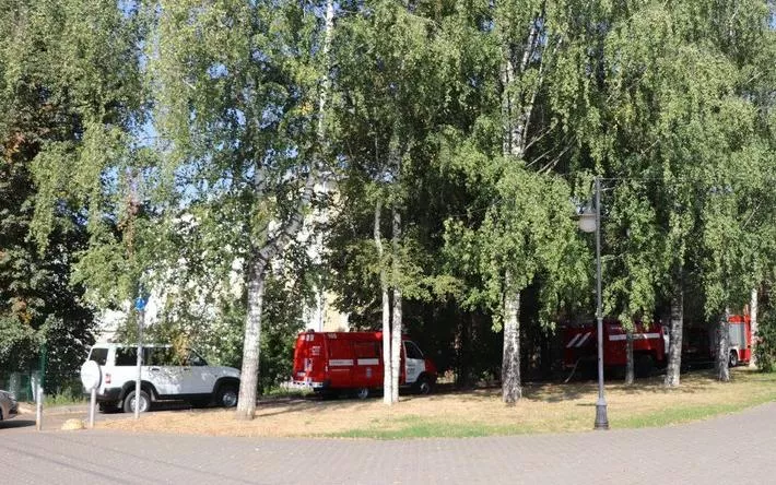 Пожар произошел в 24-м лицее Ижевска