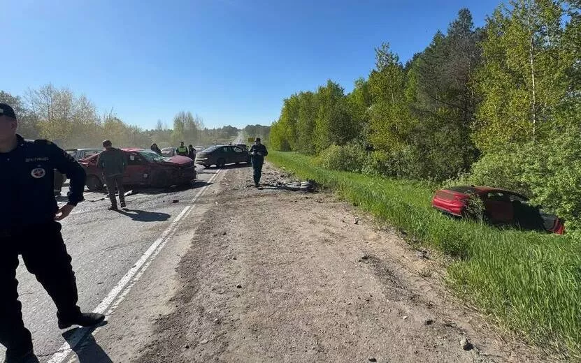 Три человека пострадали в ДТП на Сарапульском тракте