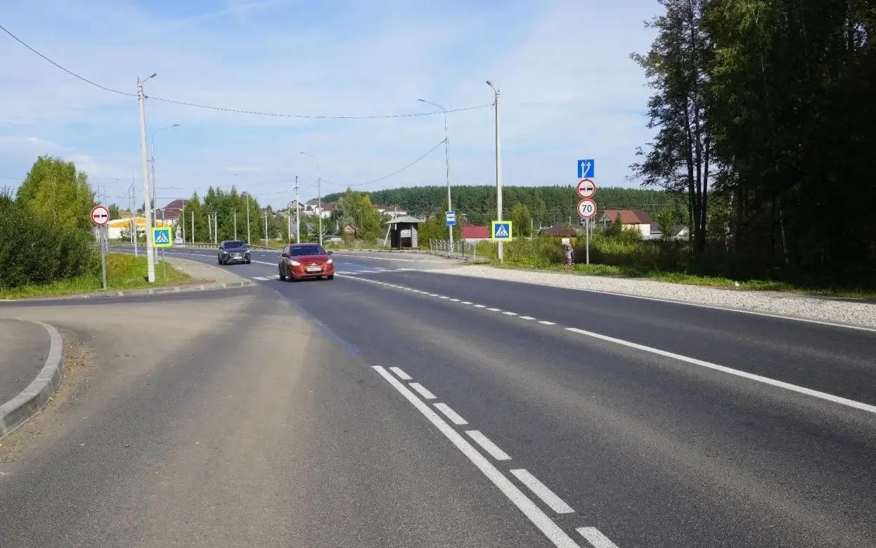 Ремонт участков Окружной дороги завершили в Ижевске