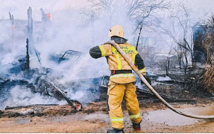 Пожар в  СНТ «Весна»