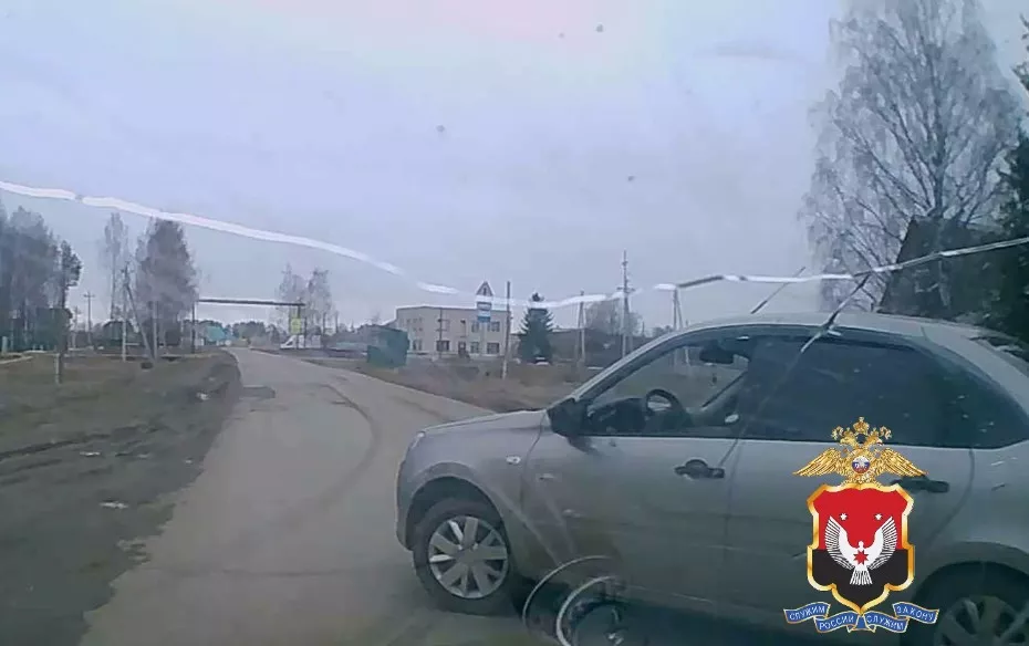 Пьяный водитель устроил ДТП в Балезинском районе. Видео: пресс-служба МВД по Удмуртии