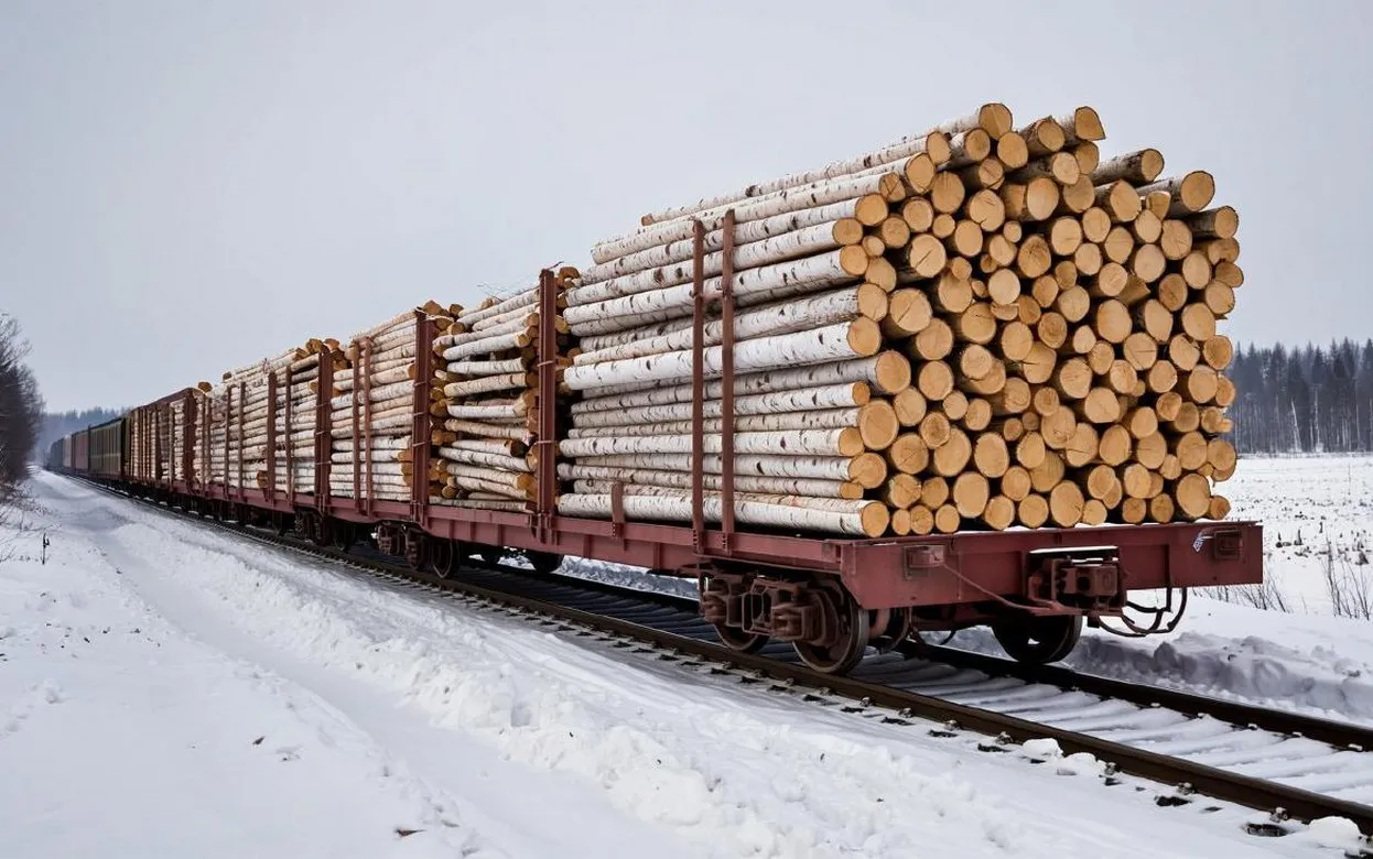 Экспорт кругляка березы в Китай вырос на 12% в Удмуртии