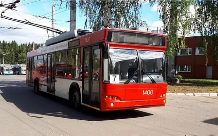 Ижевск получит 19 современных низкопольных троллейбусов