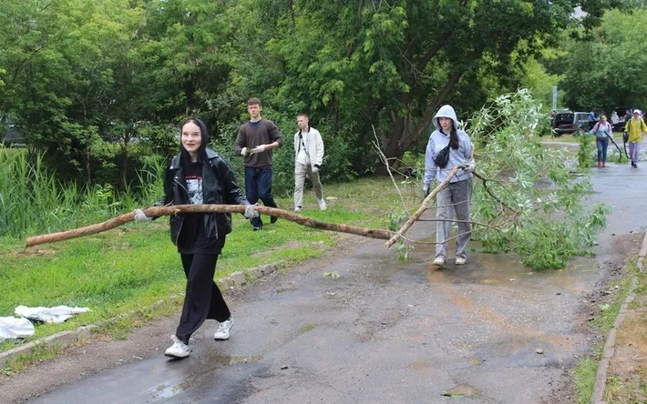 В Ижевске очистили исток речки Карлутка