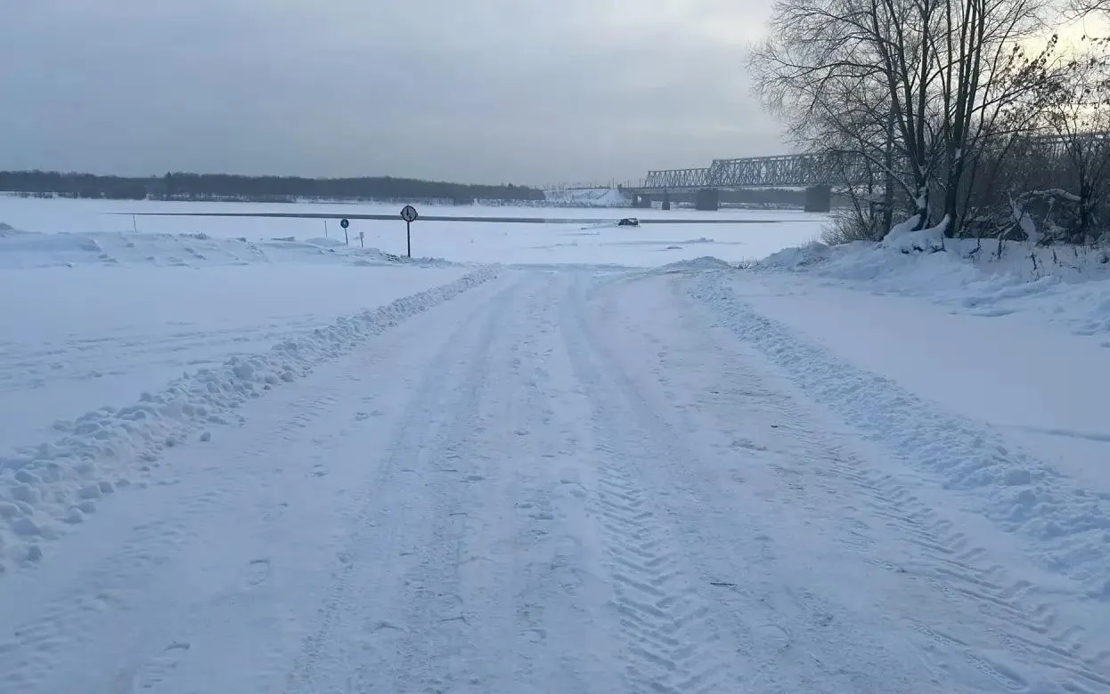 Ледовую переправу Борок – Сарапул открыли в Удмуртии