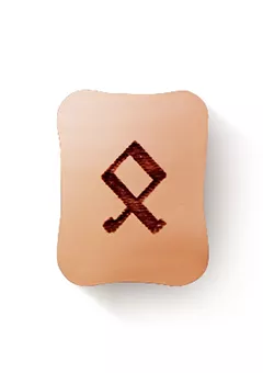 Отал (ᛟ) - прямое положение