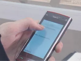 один из поддельных телефонов. Кадр видео МВД по УР