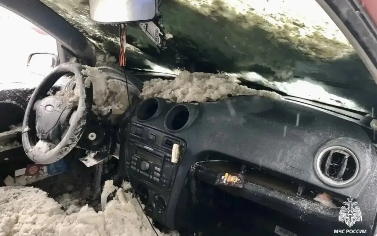 Автомобиль загорелся на улице 10 Лет Октября в Ижевске