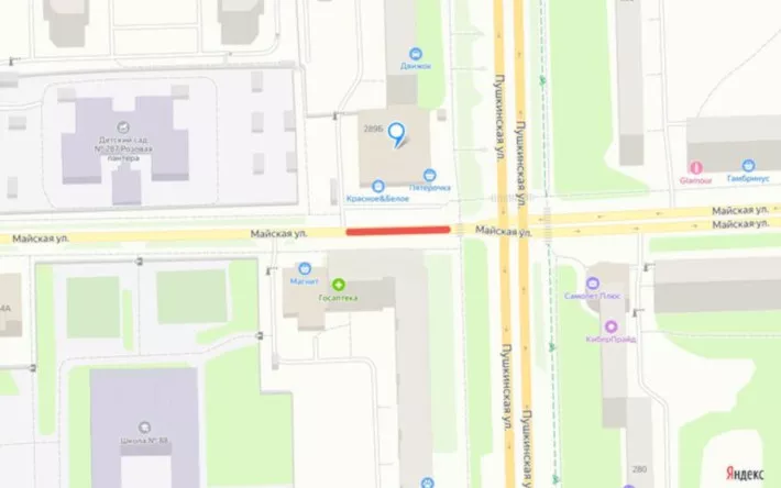 В Ижевске на выходные закроют сквозной проезд между улицами Пушкинская и Карла Маркса