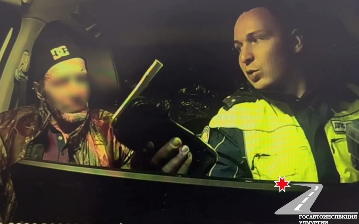 Водителя с 15-кратным превышением допустимого содержания алкоголя задержали в Удмуртии