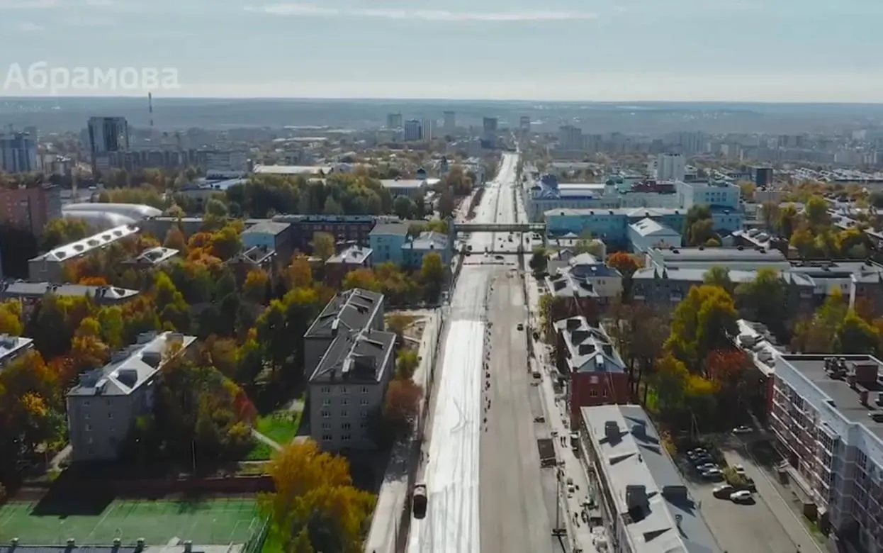 Завершение ремонта ул. Удмуртской в Ижевске перенесли на будни