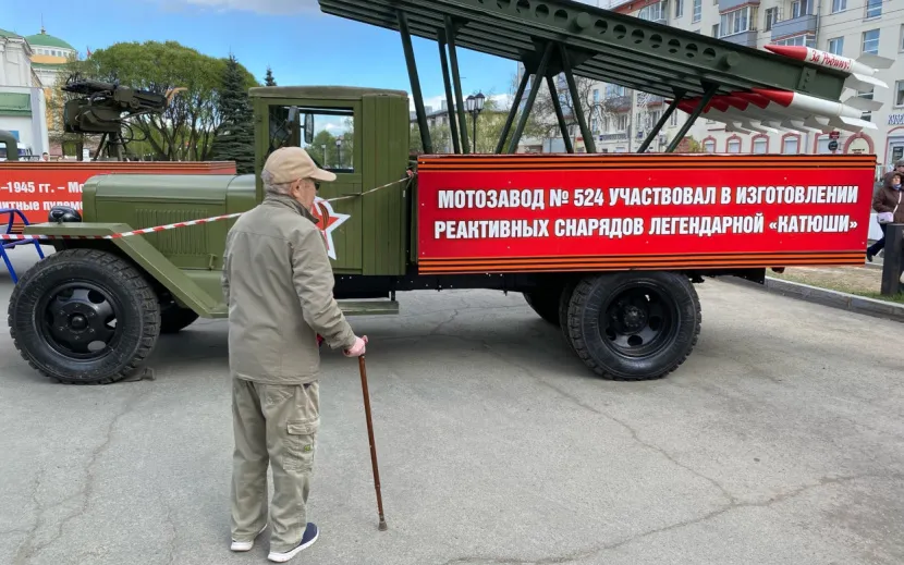 Выставка военной техники. Фото: Дарья Трищенкова, Елизавета Четверикова