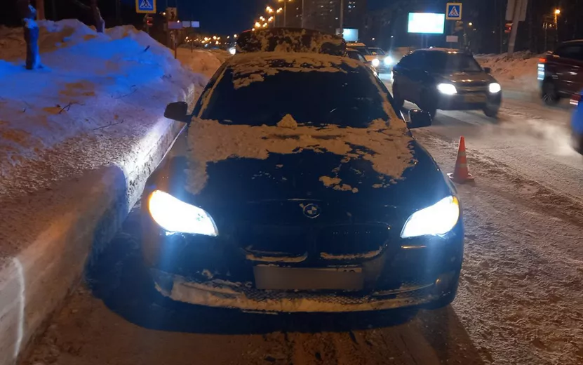 Рецидивист на BMW сбил пенсионерку на зебре в Ижевске