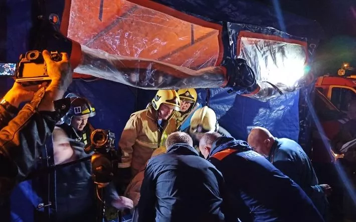 Пожар на ул. Салютовской в Ижевске локализован