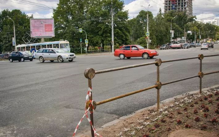 Две полосы закроют в районе перекрестка Кирова – Пушкинская в Ижевске