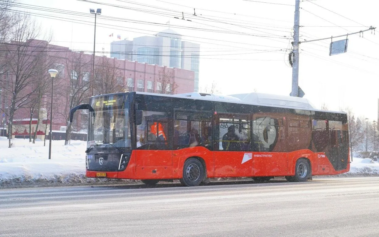 Автобусы выпустят на троллейбусный маршрут № 14 в Ижевске 20 января