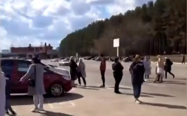 Очевидцы сообщили об эвакуации в торговом центре в Ижевске