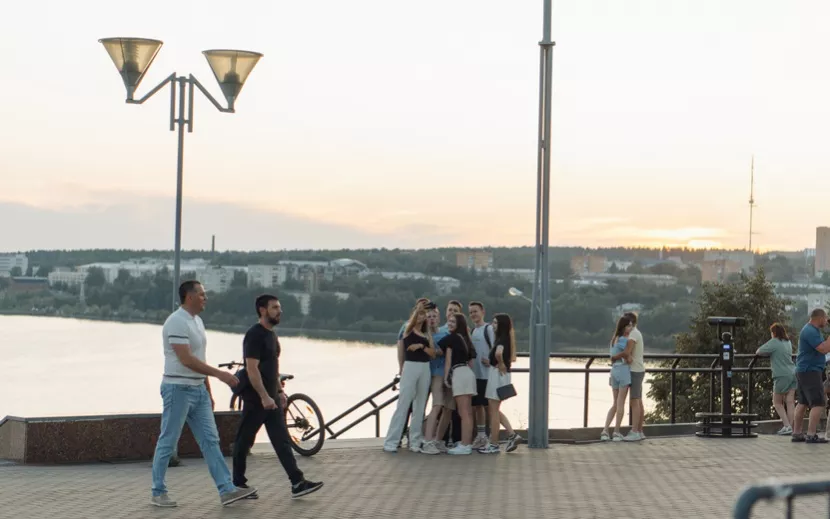 Жаркий вечер в Ижевске. Фото: Маша Бакланова, IZHLIFE