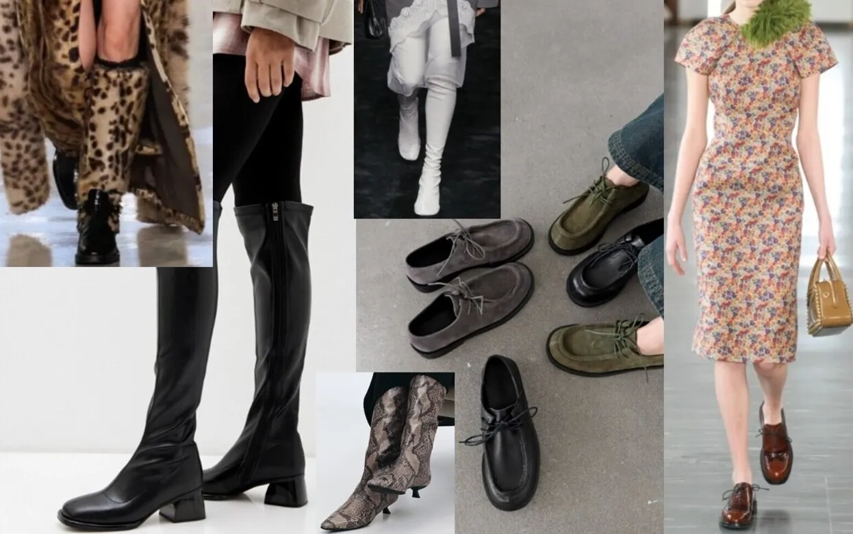 Главные тренды обуви осень-зима 2025/26: от дерби до леопарда и бархата