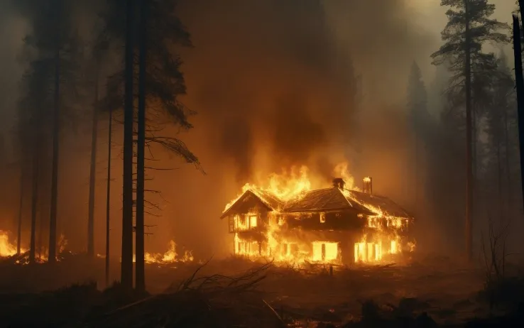 Супружеская пара погибла при пожаре в Завьяловском районе Удмуртии