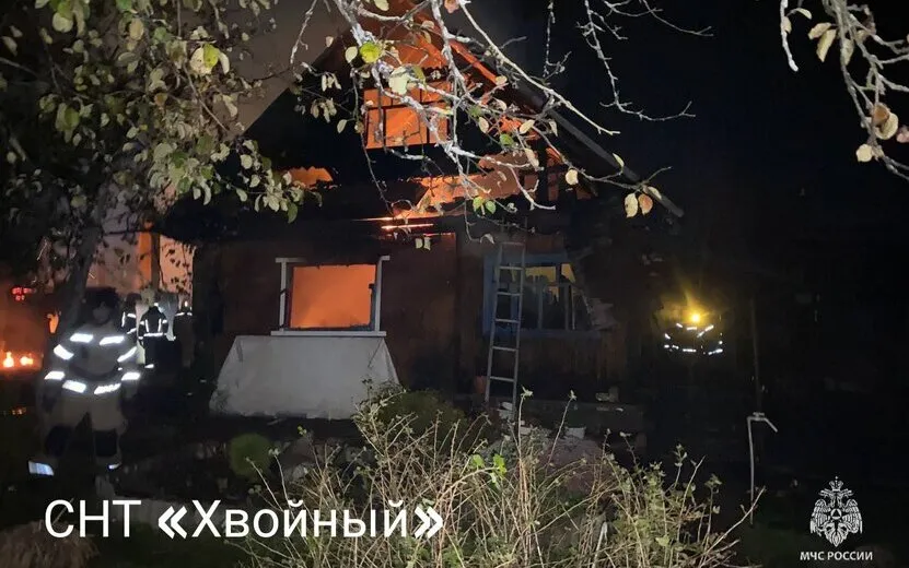 Три пожара произошло за сутки в Удмуртии из-за неисправных печей