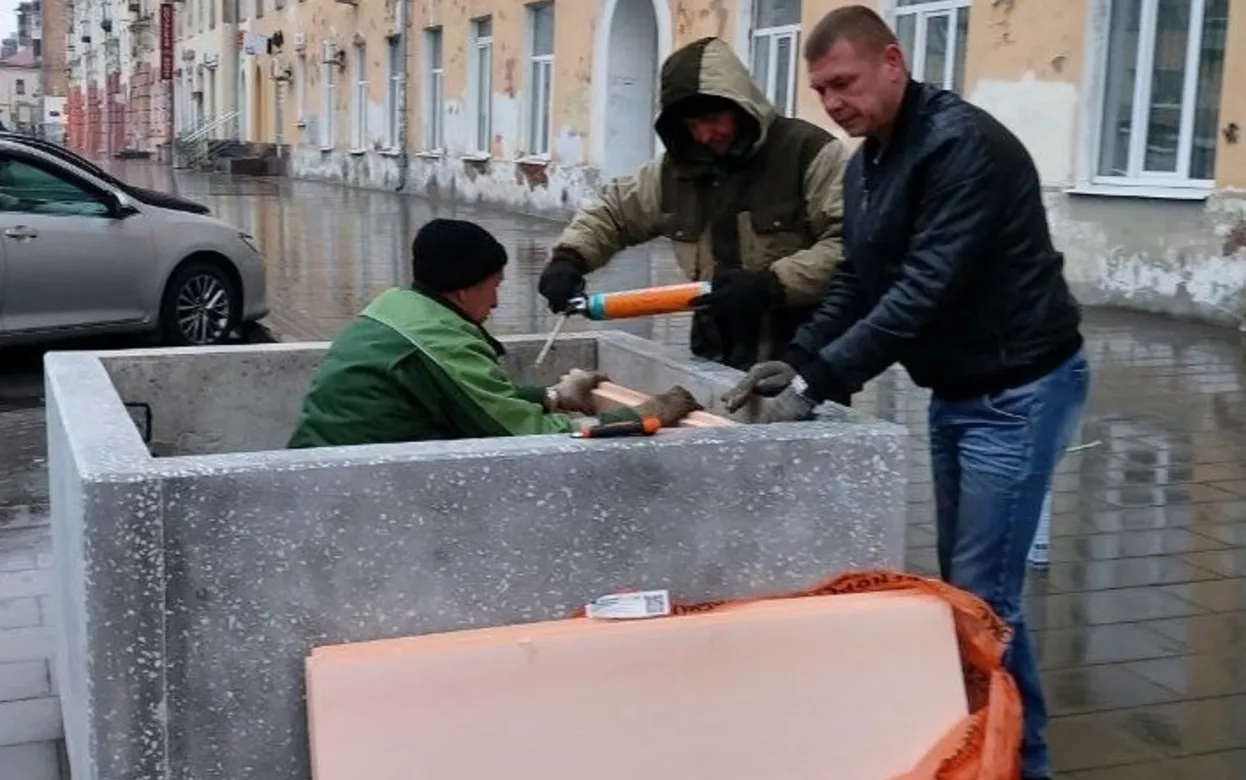 Озеленение территории продолжат на улице Ленина в Ижевске