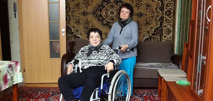 Сотрудники телеканала НТВ заинтересовались историей 40-летней ижевчанки с ДЦП