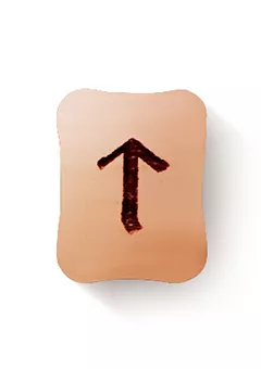 Тейваз (ᛏ) - прямое положение