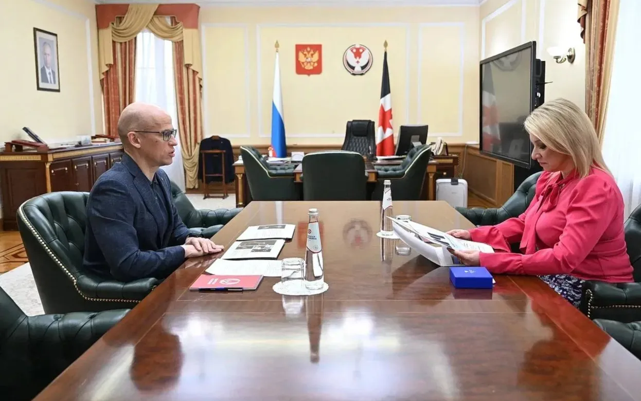 Александр Бречалов встретился с официальным представителем МИД РФ Марией Захаровой