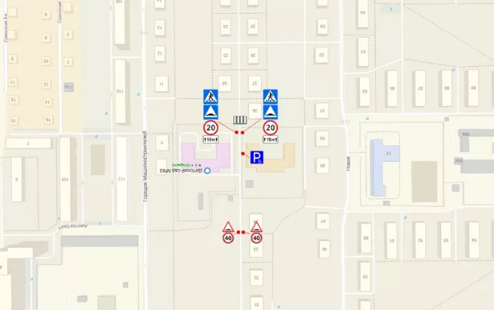 Нерегулируемый пешеходный переход появится у детского сада № 82 в Ижевске