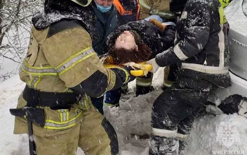 Два человека пострадали в ДТП на выезде из Ижевска