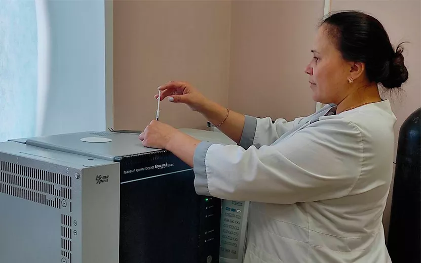 Оборудование для анализов на этиловый спирт и метанол поступило в ГКБ №6 Ижевска