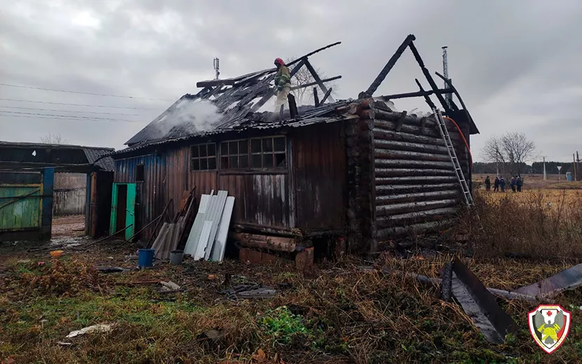 Двое сонных пенсионеров спаслись от пожара в Удмуртии