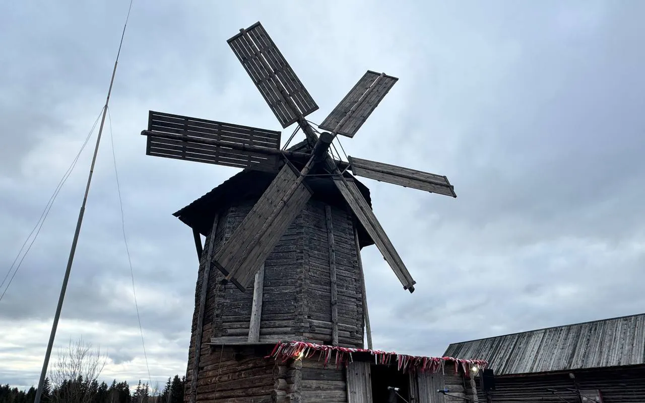 В музее-заповеднике «Лудорвай» в Удмуртии отремонтировали историческую мельницу