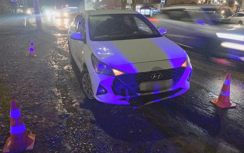 Водитель «Соляриса» сбил мужчину на «зебре» в Ижевске