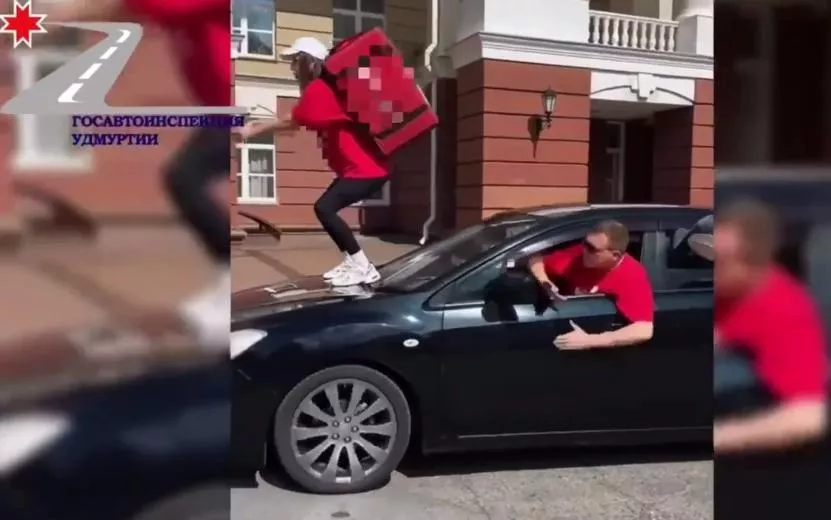 Жительницу Ижевска наказали за танцы на капоте авто для съемки рекламы