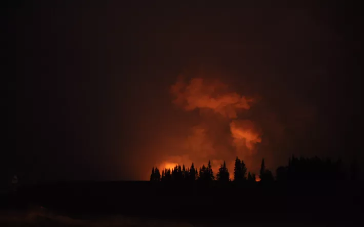 В лесах Удмуртии объявлен 4 класс пожароопасности