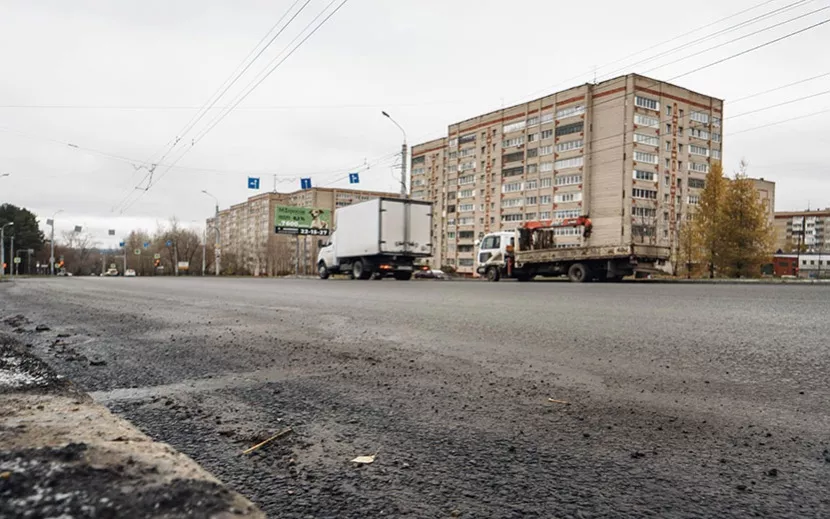 Проезжую часть на улице Олега Кошевого отремонтировали