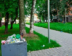 Администрация Ижевска: «Необходимо навести порядок в сквере на улице Ленина»