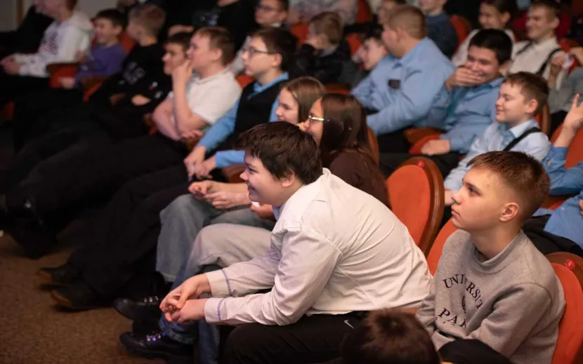 И активно переживали за любимых героев Фото: дирекция фестиваля «Снежность»