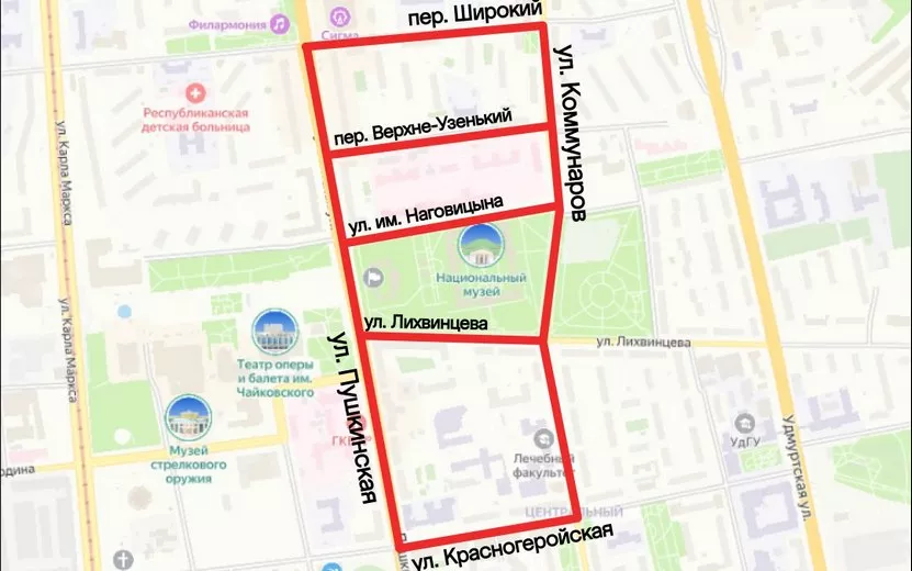 Центр Ижевска перекроют 31 мая из-за легкоатлетического забега