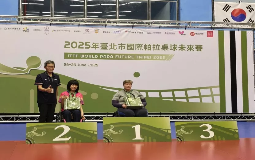 Удмуртская спортсменка завоевала 2 золотые медали на турнире по пара-настольному теннису в Тайбэе