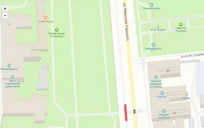 Движение транспорта ограничат в Ижевске в районе Летнего сада