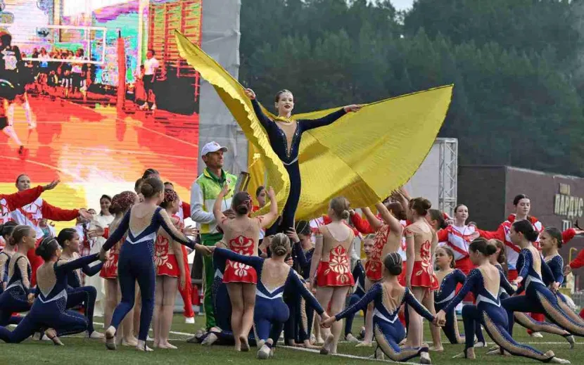 Юбилейные летние сельские спортивные игры открыли в Удмуртии. Фото: пресс-служба Главы и правительства Удмуртии