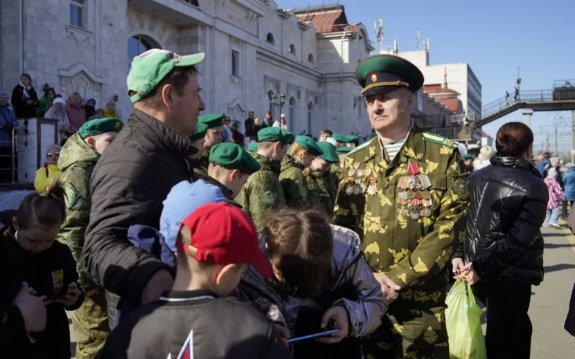 «Поезд Победы» прибыл в Ижевск. Фото: Маша Бакланова 