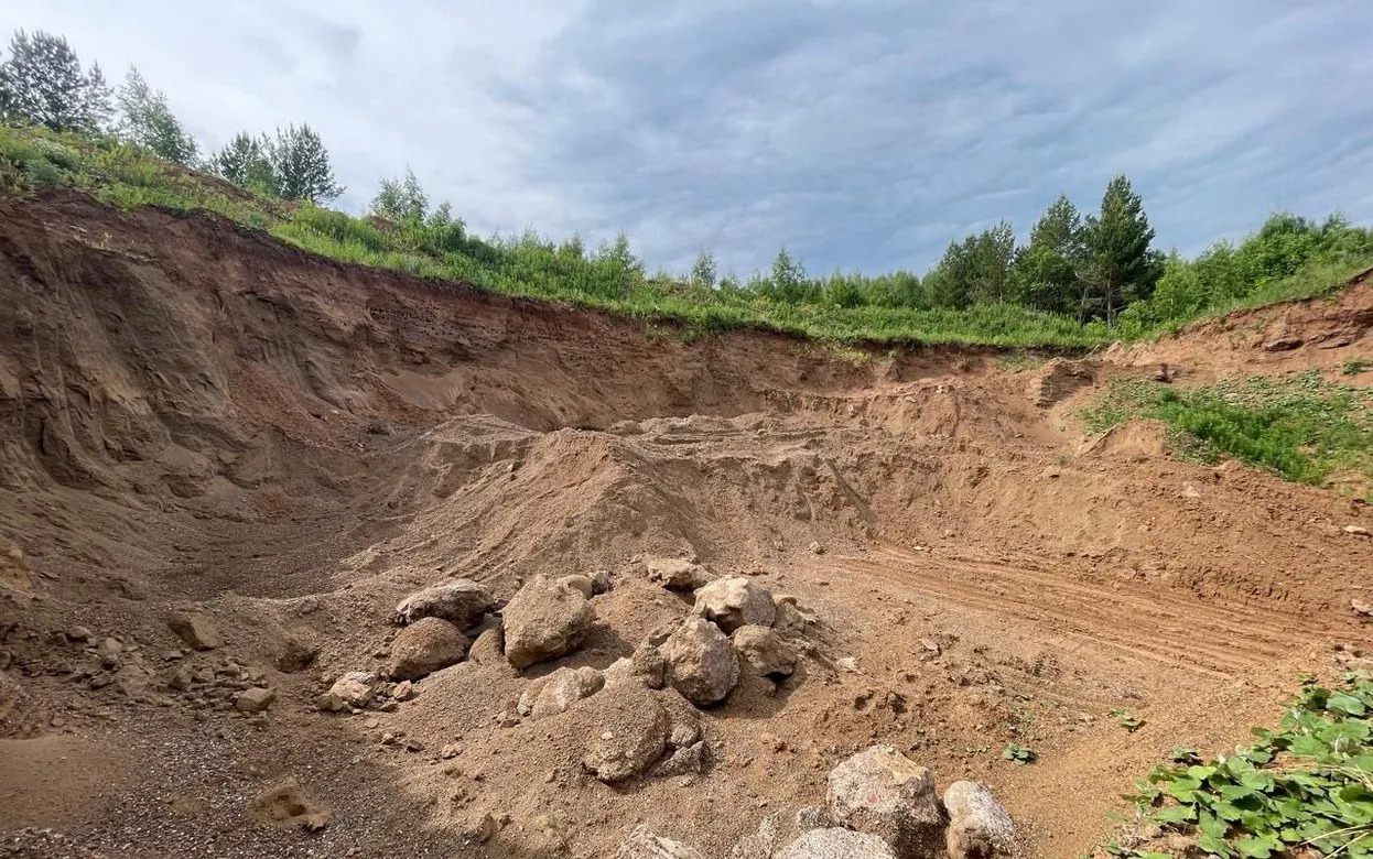 Дело возбудили в Удмуртии по факту незаконной добычи песка на Каме