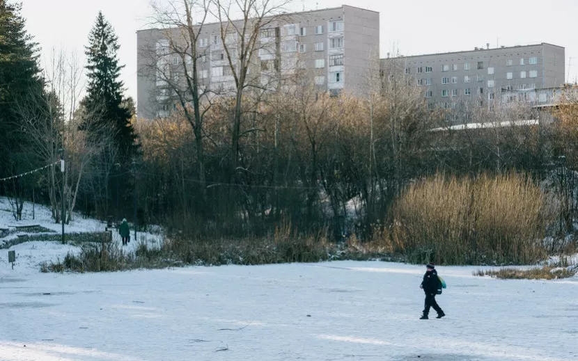 Мороз и солнце в Ижевске. Фото: Маша Бакланова