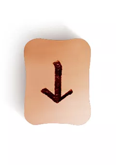 Тейваз (ᛏ) - перевернутое положение