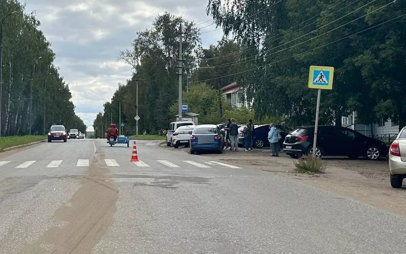 11-летнего мальчика сбили на пешеходном переходе в Воткинске
